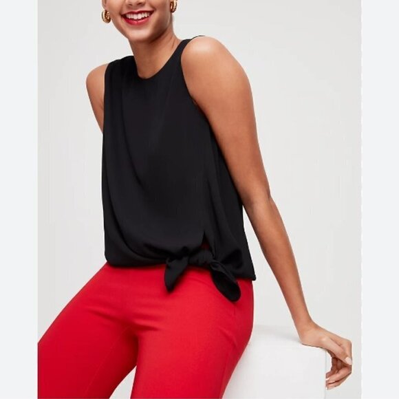 Babaton | Hopkins Blouse Tie-Front Top - Picture 2 of 10